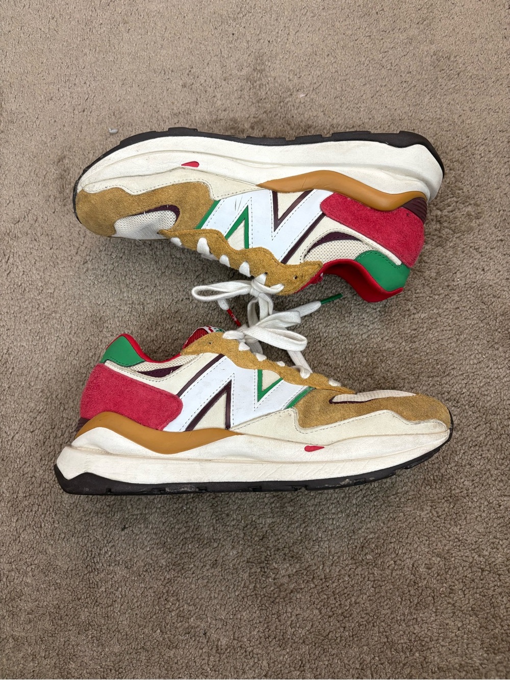 New Balance 57/40 Mens Size 8 Mache National Pizza Day Sneakers Shoes M5740MH1